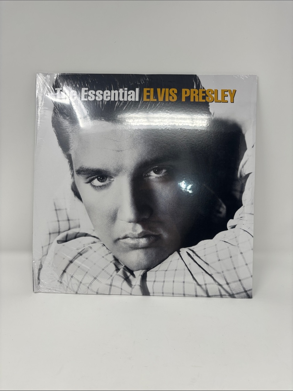 The Essential Elvis Presley Vinyl LP - Black & White Cover new